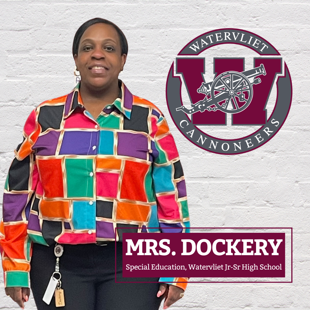 Watervliet Jr-Sr High School Special Education Teacher, Mrs. Jania Dockery