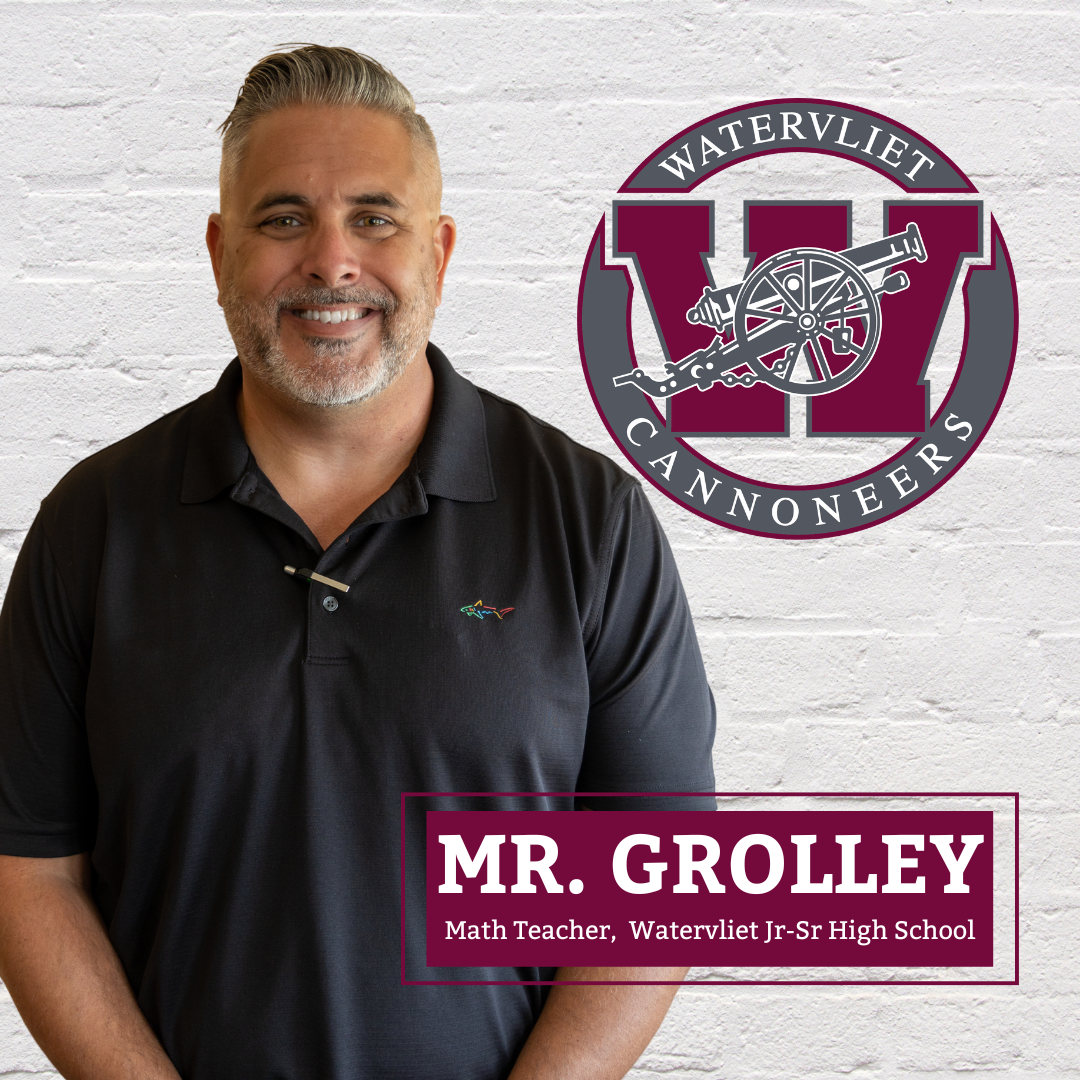 Nick Grolley, Math Teacher at Watervliet Jr-Sr High School