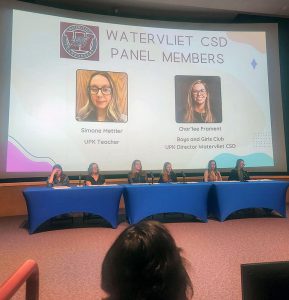 Watervliet prekindergarten educators serve as panelists at state conference