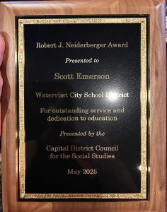 educator award plaque
