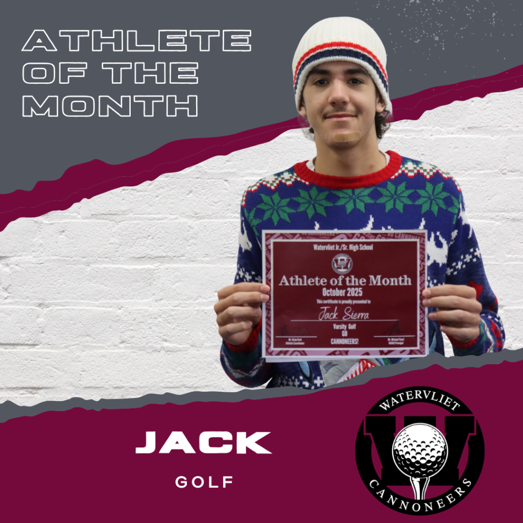 Golf Athlete of the Month for October 2025