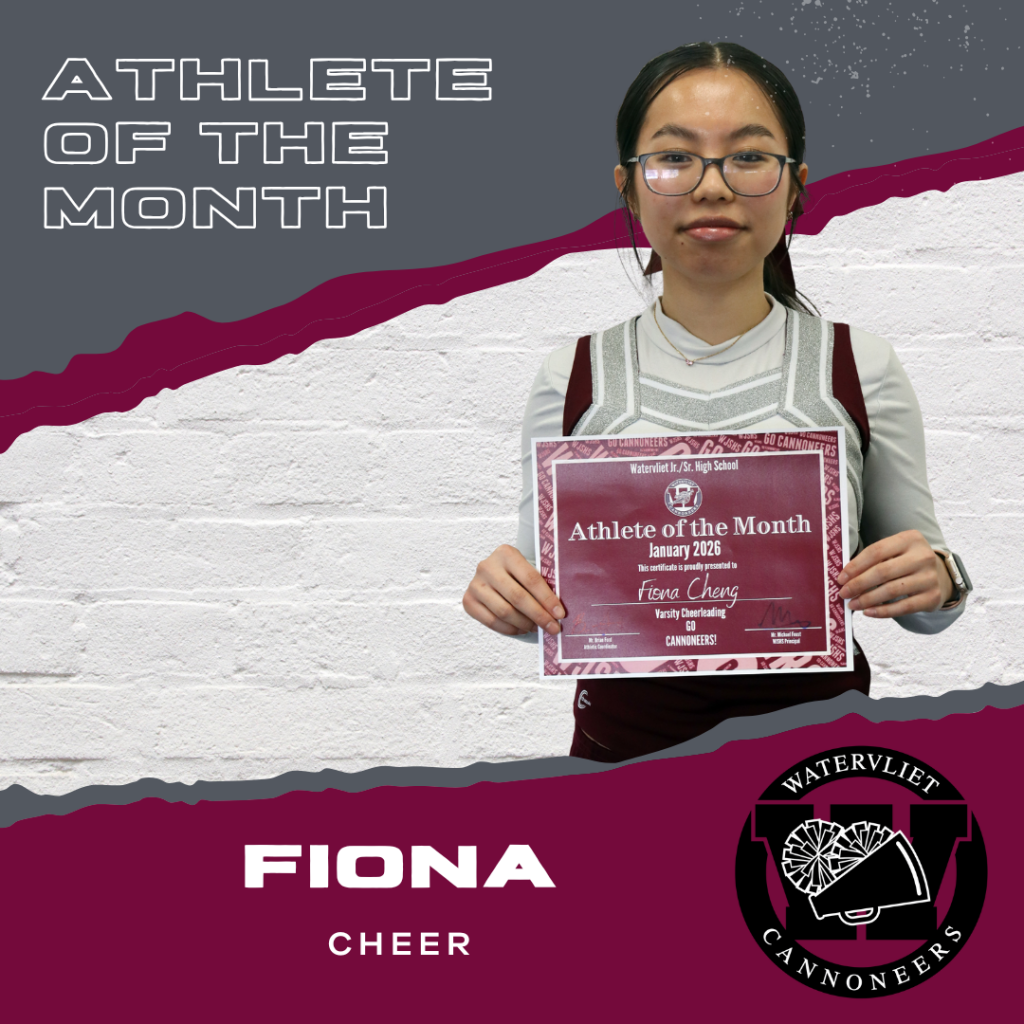 Student Athlete of the Month for January 2026