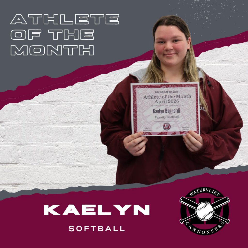 Student Athlete of the Month for April