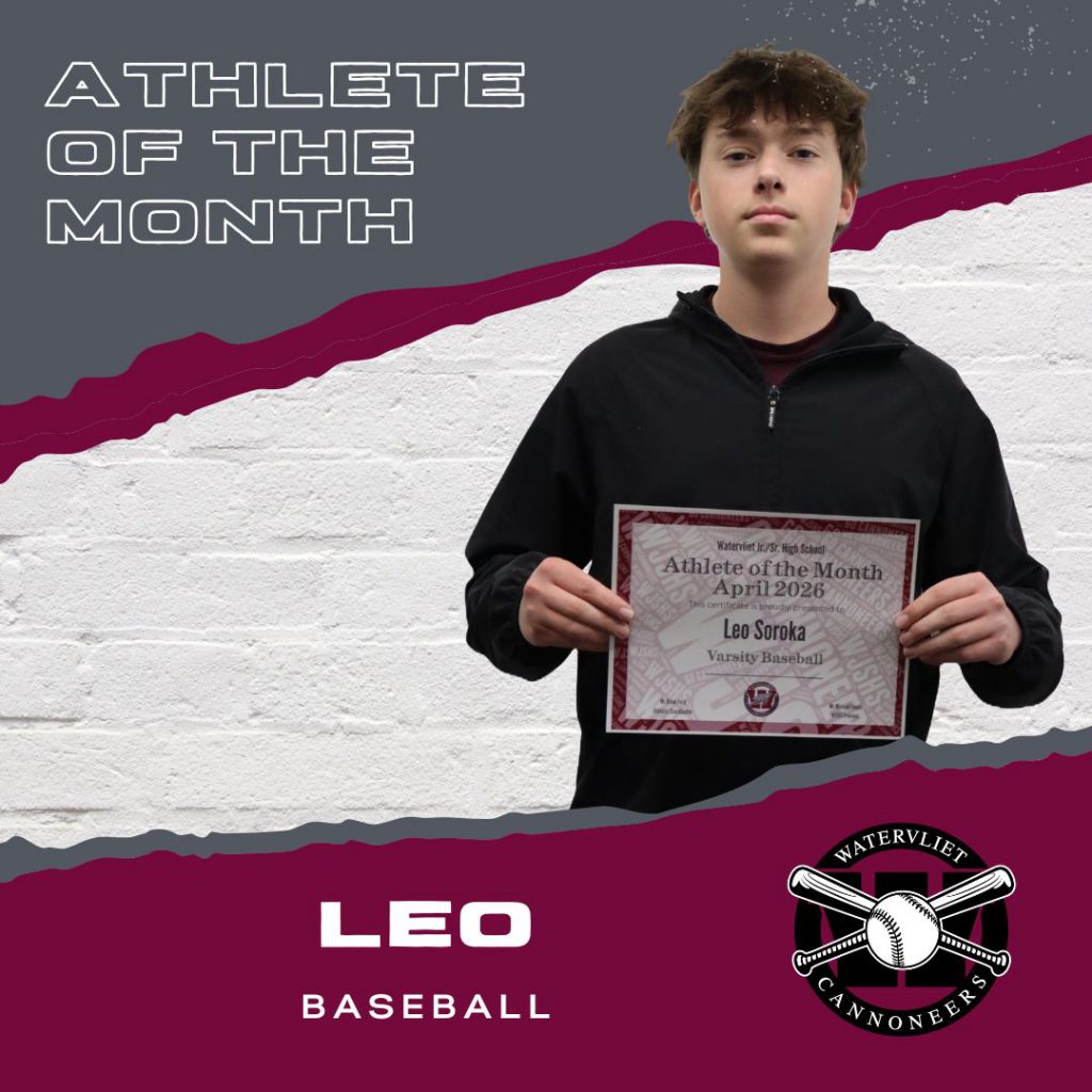 Student Athlete of the Month for April