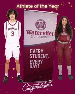 Two students win athlete of the year award