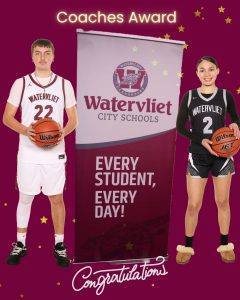 Two student athletes win coaches award