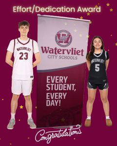 Two student athletes win award for effort